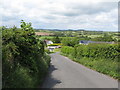 The descent down Saul Road