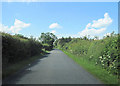 Road to Hatcliffe approaching The Old Farm