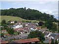 View over Dunster, from Dunster Castle (2)