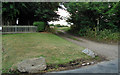 Footpath near Alphamstone church