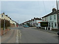 Approaching the junction of Becket Road and Lanfranc Road