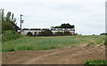 Footpath and farm buildings, Hubbard