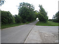 Thorganby road at Hall Farm Croxby