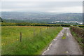 The lane from Ouzle Rock down to Noggarth Road