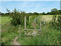 Footpath junction near Lightwood