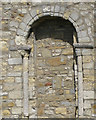 SE7486 : The blocked west doorway, All Saints' Church by Pauline E
