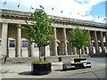 Caird Hall colonnade, City Square