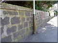 Wall and railings, Comrie