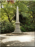 SJ9598 : Stamford Park, Joseph Raynor Stephens Memorial by David Dixon