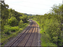 SD9700 : Railway at Heyrod by David Dixon