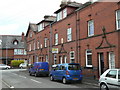 Terraced houses on Queen Street