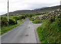 Attical Road west of its junction with the Moyad Road (B27)