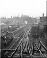 West along railway to Deansgate Bridge