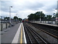 View from Goldhawk Road station towards Hammersmith