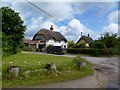 Manswood, thatched cottages