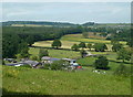 View to farm below Ivyspring Wood