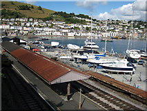SX8851 : Station at Kingswear by Philip Halling