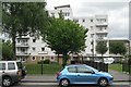 Park Court flats from Boldmere Road