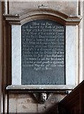 TF1509 : St James, Deeping St James - Wall monument by John Salmon