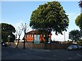 Ealing Cricket Club, the southwest corner