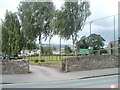 Entrance to sports grounds, Crickhowell