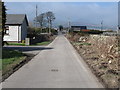 View north along the Oldtown Lane