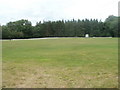 Playing field. Glangrwyney, Powys