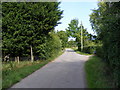 High Road & the footpath to Saxtead Green