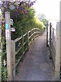 Footpath to Kettleburgh Village Green