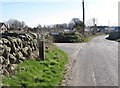 The junction of Ballyveaghmore Road and Valley Road