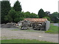 Timber yard at Home Farm