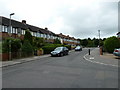 Looking westwards in Vernon Close