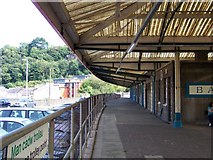 SH5771 : Railway Station, Bangor by Carl Farnell