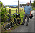 Vintage motorised bicycle