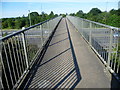 Footbridge across the A2