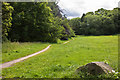 A footpath from Barrow Bridge car park