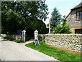 Entrance to Priory Church at Upper Beeding