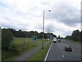 Telecommunication mast alongside the East Lancs Road