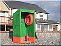 Sentry box: Borth sea defences