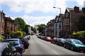 Looking up Hampton Road