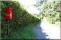 Post Box on drive to Fontridge Manor