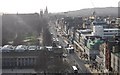 NT2573 : View from the Scott Monument - Princes Street by N Chadwick