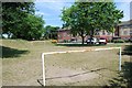 Small goalposts in Pegasus Close