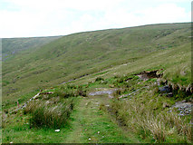 SN8186 : End of the track into Cerrig yr Wyn by John Lucas
