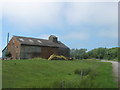 Barn and track near Moneypenny Farm