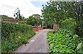 Lane near railway viaduct, Bewdley