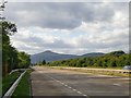 The A40 south-east of Abergavenny