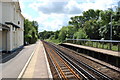 TQ6527 : Railway Tracks towards Hastings, Stonegate Station by Julian P Guffogg