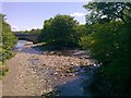 NY9425 : Confluence of Hudeshope Beck and River Tees by Paul Buckingham