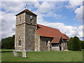 TL4435 : Church of St John the Evangelist, Langley by Roger Cornfoot